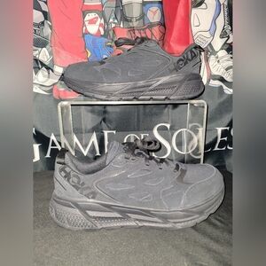 Hoka Men's All-Black Cushioning Sneakers